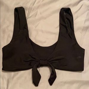 Black Bikini Top M